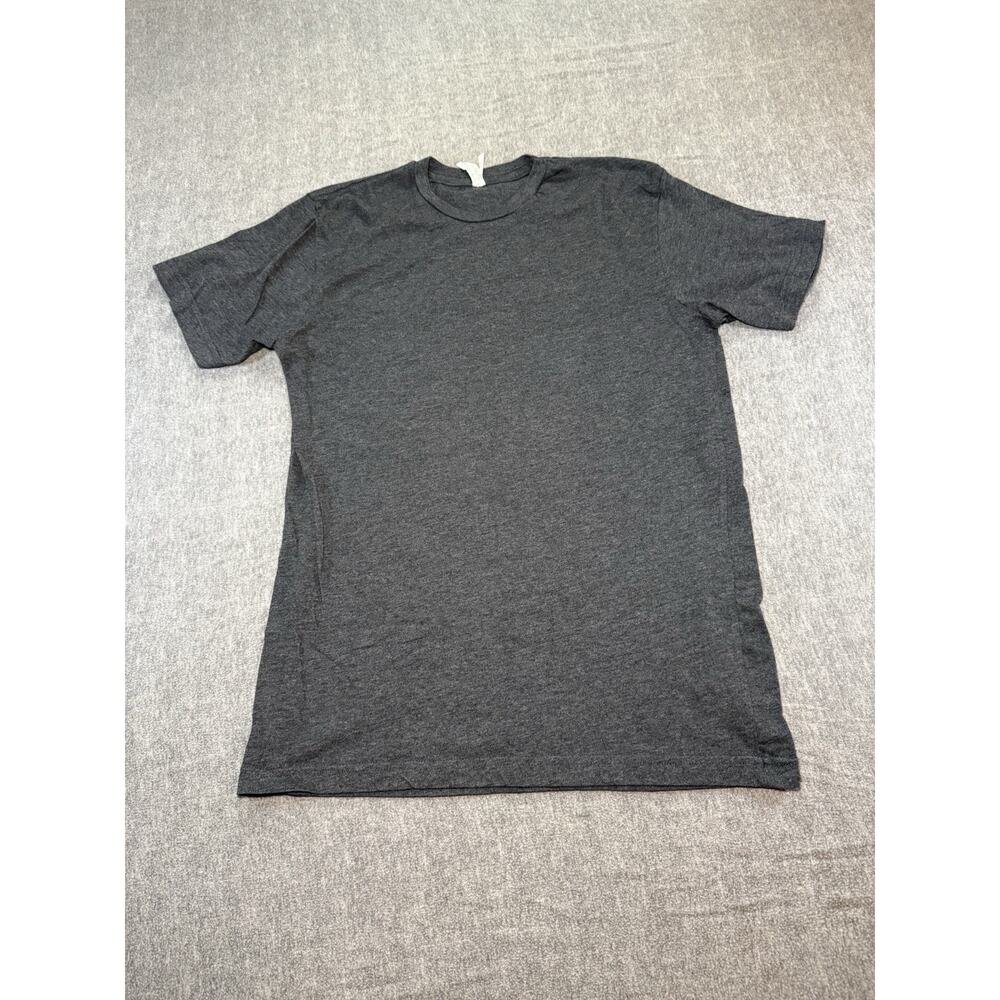 Live & Tell Ladies Basic T Shirt-Medium/Gray/Cotton Blend/Short Sleeve